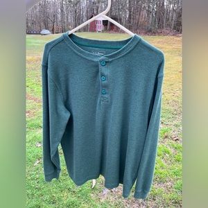 L.L Bean Vintage Green Sweater
